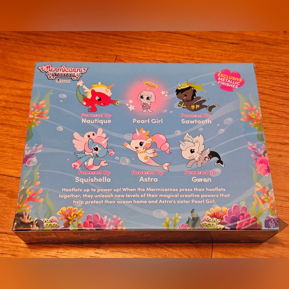 Tokidoki Mermicorno Starfall 6 Figure Set with Metallic Colors - Picture 2 of 2
